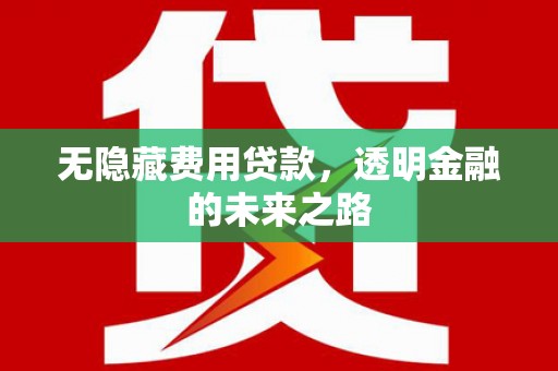 平泉无隐藏费用贷款，透明金融的未来之路