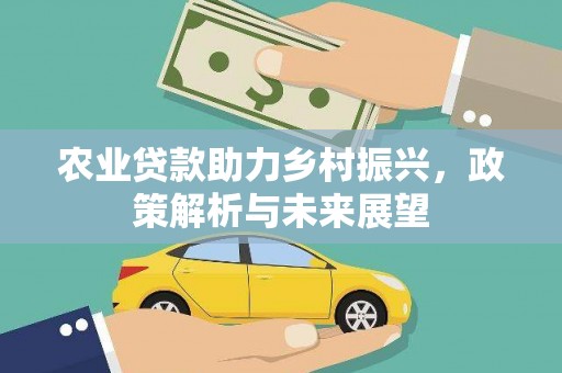 平泉农业贷款助力乡村振兴，政策解析与未来展望