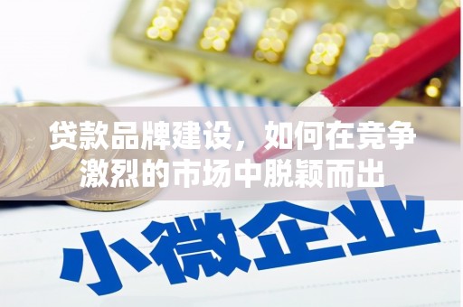 平泉贷款品牌建设，如何在竞争激烈的市场中脱颖而出