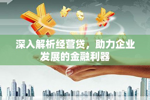 平泉深入解析经营贷，助力企业发展的金融利器