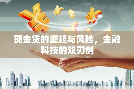 平泉现金贷的崛起与风险，金融科技的双刃剑