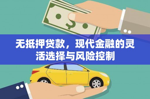 平泉无抵押贷款，现代金融的灵活选择与风险控制