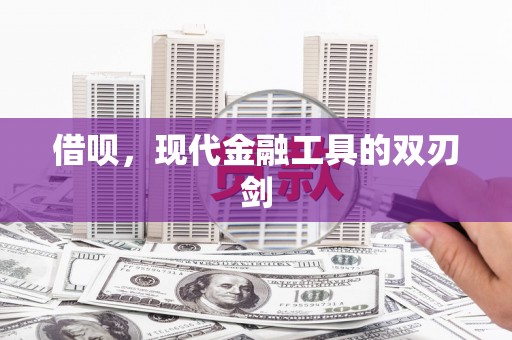平泉借呗，现代金融工具的双刃剑