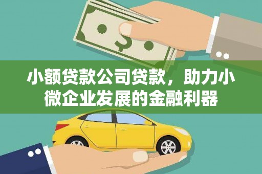 平泉小额贷款公司贷款，助力小微企业发展的金融利器