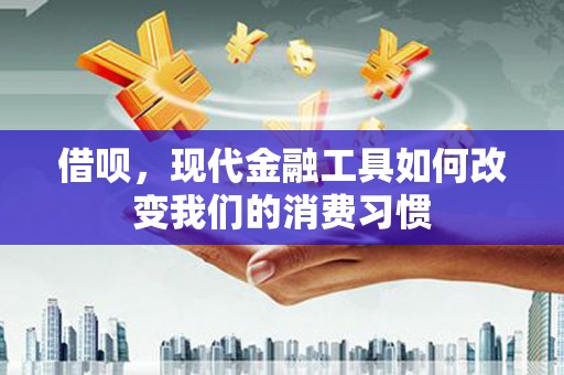 平泉借呗，现代金融工具如何改变我们的消费习惯