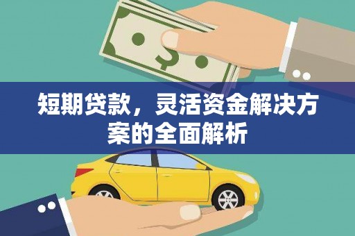 平泉短期贷款，灵活资金解决方案的全面解析