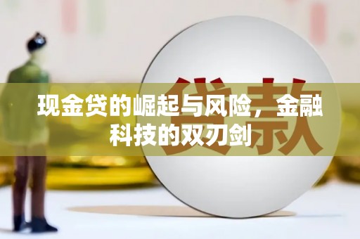 平泉现金贷的崛起与风险，金融科技的双刃剑